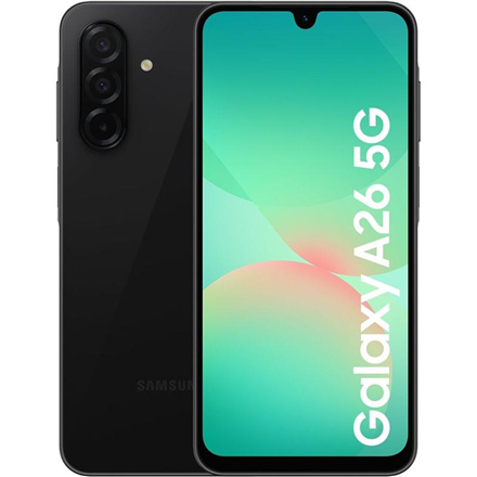 Samsung Galaxy A26 (A266) (Black) Dual SIM 6.7“ Super AMOLED 1080x2340/2.4GHz&2.4GHz/256GB/8GB RAM/A