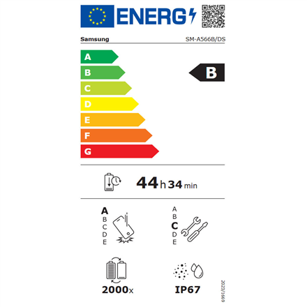 Samsung Galaxy A56 A566 (Graphite) Dual SIM 6.7" Super AMOLED 1080x2340/2.9GHz&1.9GHz/8GB RAM/128GB/
