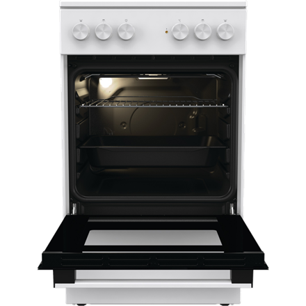 Gorenje Cooker | GEC5A21WG-B | Hob type Electric | Oven type Electric | White | Width 50 cm | Grilli