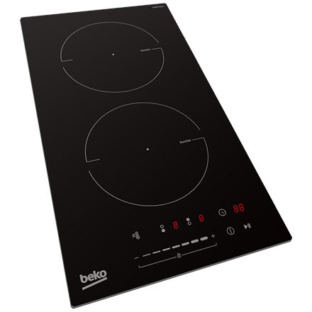 BEKO Hob | HDI32400TO | Induction | Number of burners/cooking zones 2 | Touch control | Timer | Blac