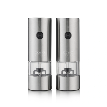 Caso Salt and Pepper Grinder | SpiceDuo | Electric | Housing material Stainless steel | Lithium