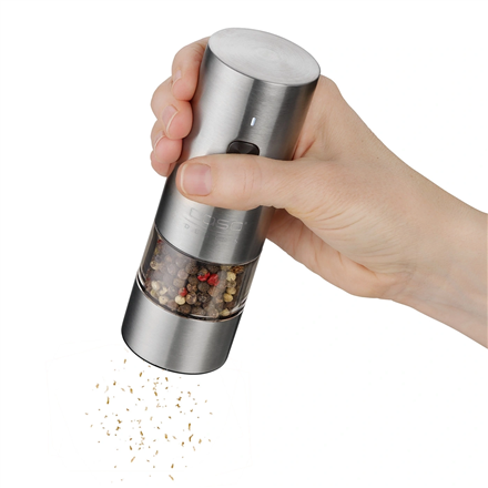 Caso Salt and Pepper Grinder | SpiceDuo | Electric | Housing material Stainless steel | Lithium