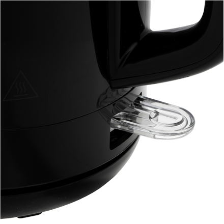Adler Kettle | AD 1380b | Electric | 2200 W | 1 L | Polypropylene | 360° rotational base | Black