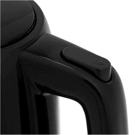 Adler Kettle | AD 1380b | Electric | 2200 W | 1 L | Polypropylene | 360° rotational base | Black