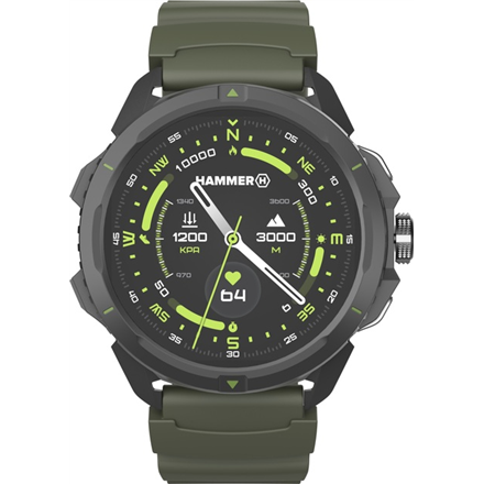 Hammer Watch 2 | Smart watch | AMOLED | 1.5” | Military Edition