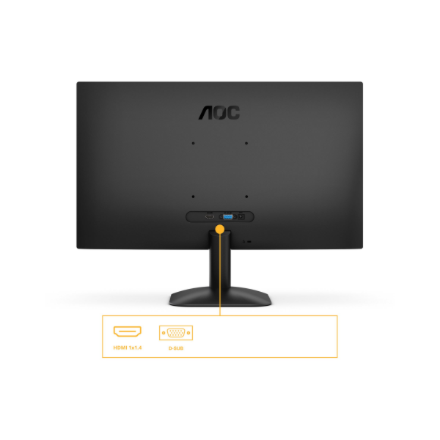 AOC | 24B31H | 24 " | IPS | FHD | 16:9 | 120 Hz | 1 ms | 1920 x 1080 pixels | 300 cd/m² | HDMI ports