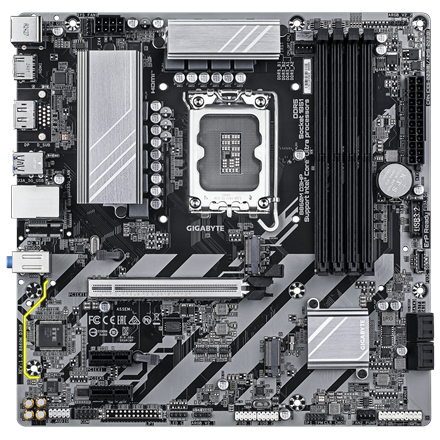 Gigabyte B860M D3HP | Processor family Intel | Processor socket LGA1851 | DDR5 | Supported hard disk