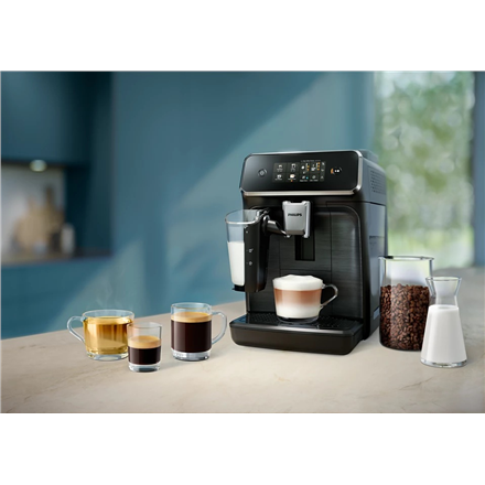 Philips Coffee Maker | EP2330/102300 series | Pump pressure 15 bar | Built-in milk frother | Fully 