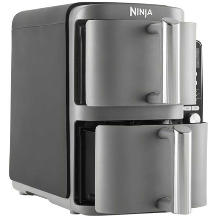 NINJA Double Stack XL Air Fryer | SL400EU | Power 2470 W | Capacity 9.5 L | Black/Grey