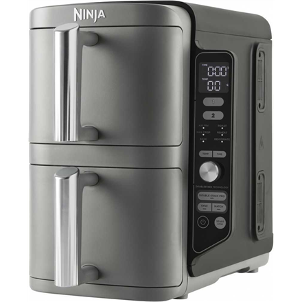 NINJA Double Stack XL Air Fryer | SL400EU | Power 2470 W | Capacity 9.5 L | Black/Grey