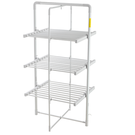 Adler | Foldable Electric Clothes Dryer | AD 7829 | 300 W | Silver/White