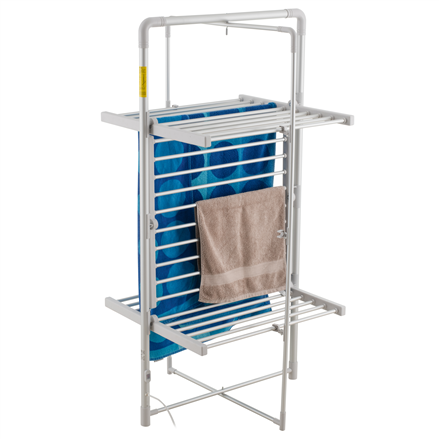 Adler | Foldable Electric Clothes Dryer | AD 7829 | 300 W | Silver/White