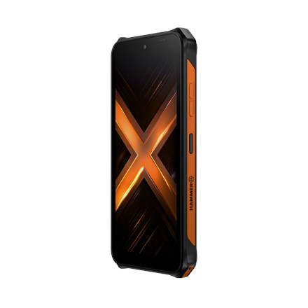 Hammer Energy X2 | Black/Orange | 6.1 " | IPS | 1560 x 720 pixels | Mediatek | Dimensity 6300 | Inte