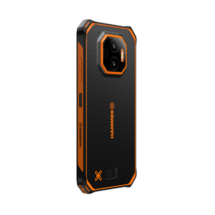 Hammer Energy X2 | Black/Orange | 6.1 " | IPS | 1560 x 720 pixels | Mediatek | Dimensity 6300 | Inte