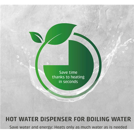 Caso Turbo Hot Water Dispenser | HW 616 | Water Dispenser | 2600 W | 2.5 L | Plastic/Stainless Steel