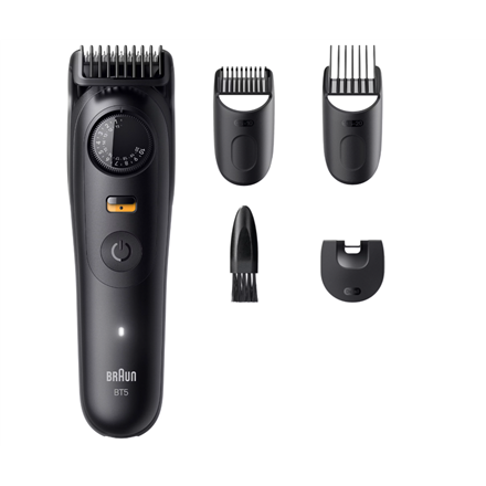 Braun Beard Trimmer | Series 5 BT5520 | Cordless | Number of length steps 40 | Black