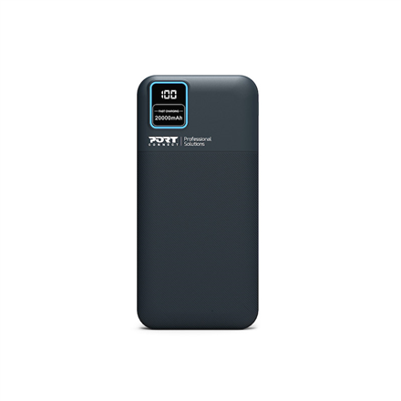 PORT CONNECT External USB-C battery | 20000 mAh | Blue