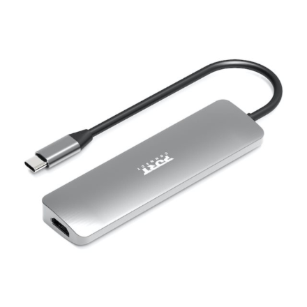 PORT CONNECT Docking Type C 5 in 1 - 1 x 4K HDMI - PD 100W - Retail BtoC Only | PORT CONNECT