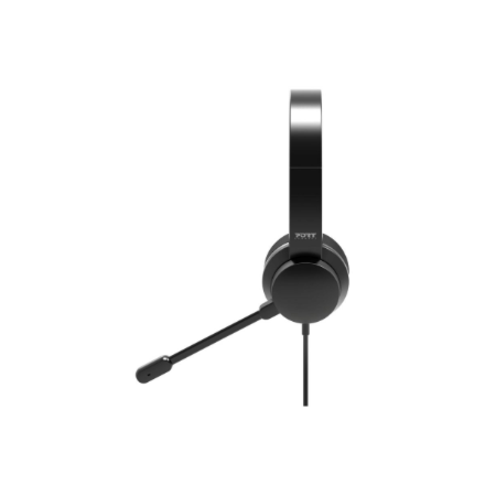 PORT CONNECT | USB Comfortable Stereo Office Microphone Headset | Built-in microphone | Wired | Blac