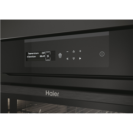 Haier Oven | HWO60SM2B9BH | 70 L | Electric | Pyrolytic/Hydrolytic | Touch | Height 59.5 cm | Width 