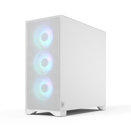 Fractal Design Case | Pop 2 Air | White TG RGB | ATX | Power supply included No