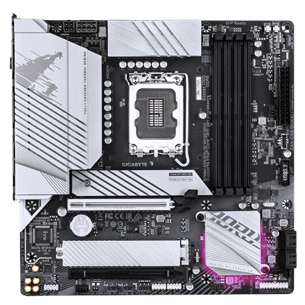Gigabyte B760M AORUS ELITE WIFI6E GEN5 | Processor family Intel | Processor socket LGA1700 | DDR5 | 
