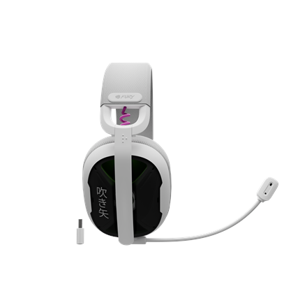 Genesis Gaming Headset | Fury Fukiya F6 | Bluetooth | Over-Ear | Microphone | Wireless | White