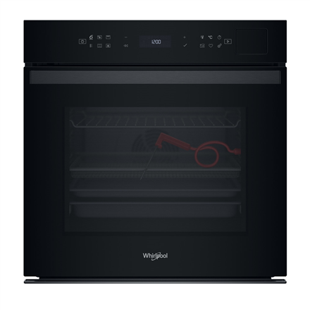 Whirlpool Oven | WOI6A8FPT1SBA | 73 L | Electric | Pyrolytic/Hydrolytic | Electronic | Steam functio