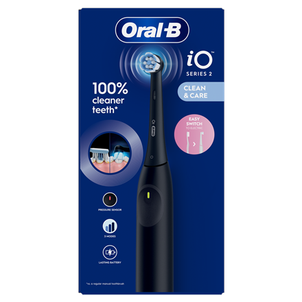 Oral-B Electric Toothbrush | iO2 | Rechargeable | For adults | Number of brush heads included 1 | Nu