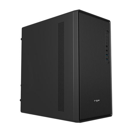 FSP Case | S120 | Black | Mid Tower | Power supply included No