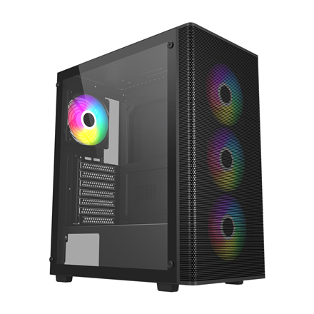 FSP Case | M220-BA | Black | Mid Tower | Power supply included No