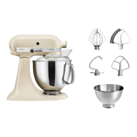 KitchenAid Artisan Elegance Stand Mixer | 5KSM175PSEAC | 300 W | Number of speeds 10 | Bowl capacity