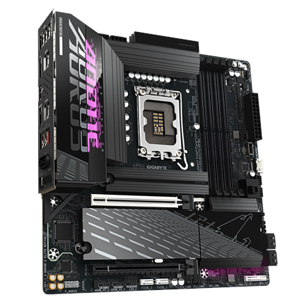 Gigabyte B860M AORUS ELITE WIFI6E | Processor family Intel | Processor socket LGA1851 | DDR5 | Suppo