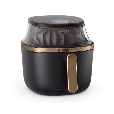 Philips Airfryer | NA322/00 3000 Series | Power 1400 W | Capacity 4.2 L | RapidAir Plus | Black