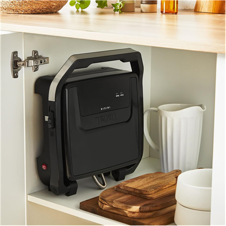TEFAL Contact and Panini Grill | GC271810 Inicio Classic 2in1 | Grill | 2000 W | Black