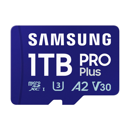 Samsung MicroSD Card with SD Adapter | PRO Plus | 1000 GB | microSDXC | Flash memory class 10