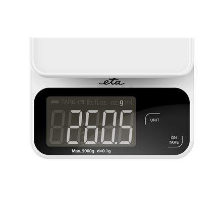 ETA Kitchen Scale | Popi 677090000 | Maximum weight (capacity) 5 kg | Graduation 1 g | Display type 