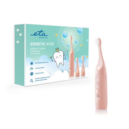ETA Electric Toothbrush | Sonetic Kids ETA171090000 | Rechargeable | For kids | Number of brush head