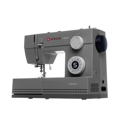 Singer Sewing Machine | HD6335M Denim | Number of stitches 32 | Grey