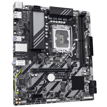 Gigabyte B860M E | Processor family Intel | Processor socket LGA1851 | DDR5 | Supported hard disk dr