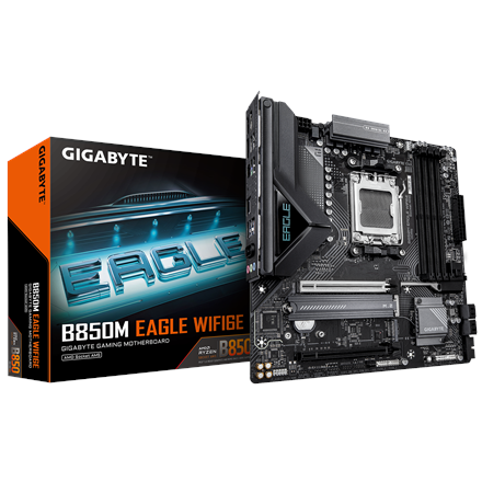 Gigabyte B850M EAGLE WF6E | Processor family AMD | Processor socket AM5 | DDR5 | Supported hard disk