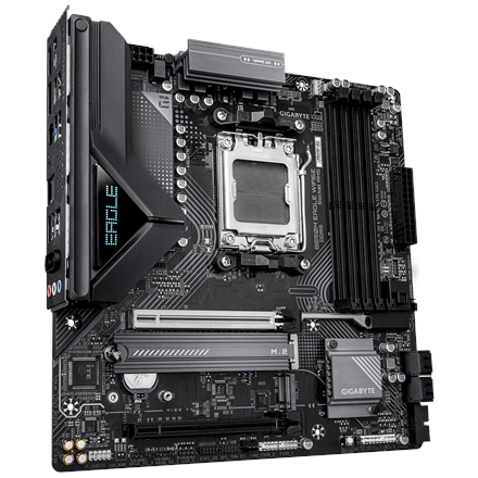 Gigabyte B850M EAGLE WF6E | Processor family AMD | Processor socket AM5 | DDR5 | Supported hard disk