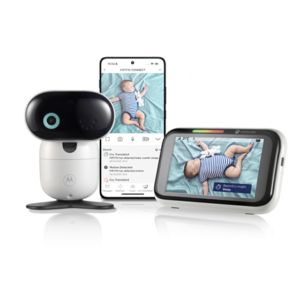 Motorola  PIP1710 Connect 5"Monitor With AI and Stargrip | Motorola