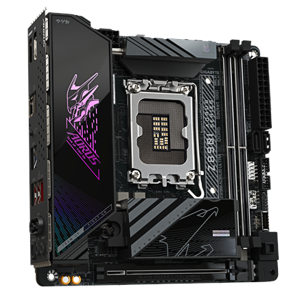 Gigabyte Z890I AORUS ULTRA | Processor family Intel | Processor socket LGA1851 | DDR5 | Supported ha
