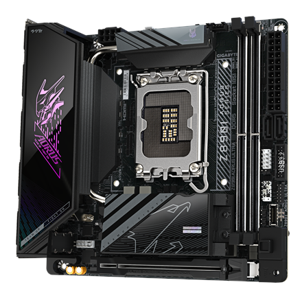Gigabyte Z890I AORUS ULTRA | Processor family Intel | Processor socket LGA1851 | DDR5 | Supported ha