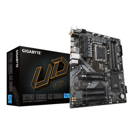 Gigabyte B760 DS3H AX DDR4 (rev. 1.x) | Processor family Intel | Processor socket LGA1700 | DDR4 | S