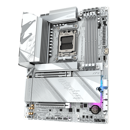 Gigabyte X870 AORUS ELITE X3D ICE | Processor family AMD | Processor socket AM5 | DDR5 | Supported h