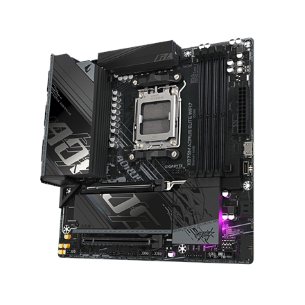 Gigabyte X870M AORUS ELITE WIFI7 | Processor family AMD | Processor socket AM5 | DDR5 | Supported ha
