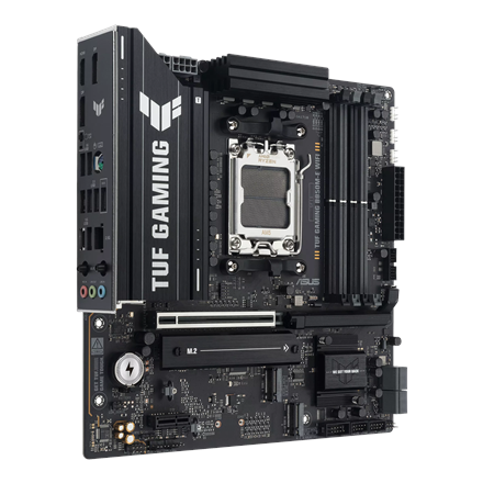 Asus TUF GAMING B850M-E WIFI | Processor family AMD | Processor socket AM5 | DDR5 | Supported hard d