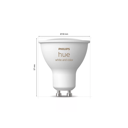 Philips Hue Starter set: 3 GU10 bulbs